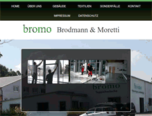 Tablet Screenshot of bromo-service.de